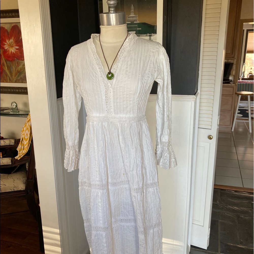 Long boho dress from Mexico.